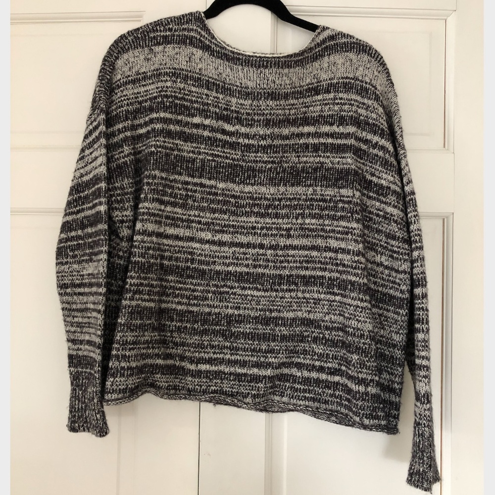 Madewell Grey Wool Sweater